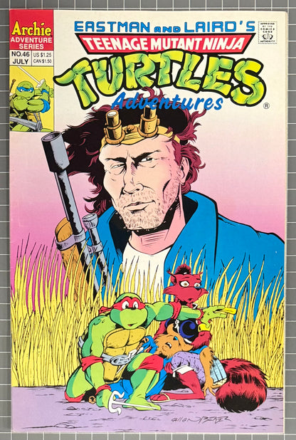 TEENAGE MUTANT NINJA TURTLES ADVENTURES #46 [ARCHIE] DIRECT COMIC 1993 VF