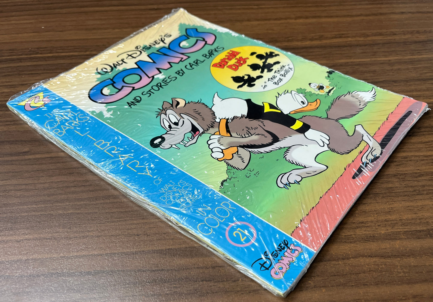 The Carl Barks Library of Walt Disney's Comics and Stories in Color #21 + Trading Card 1994