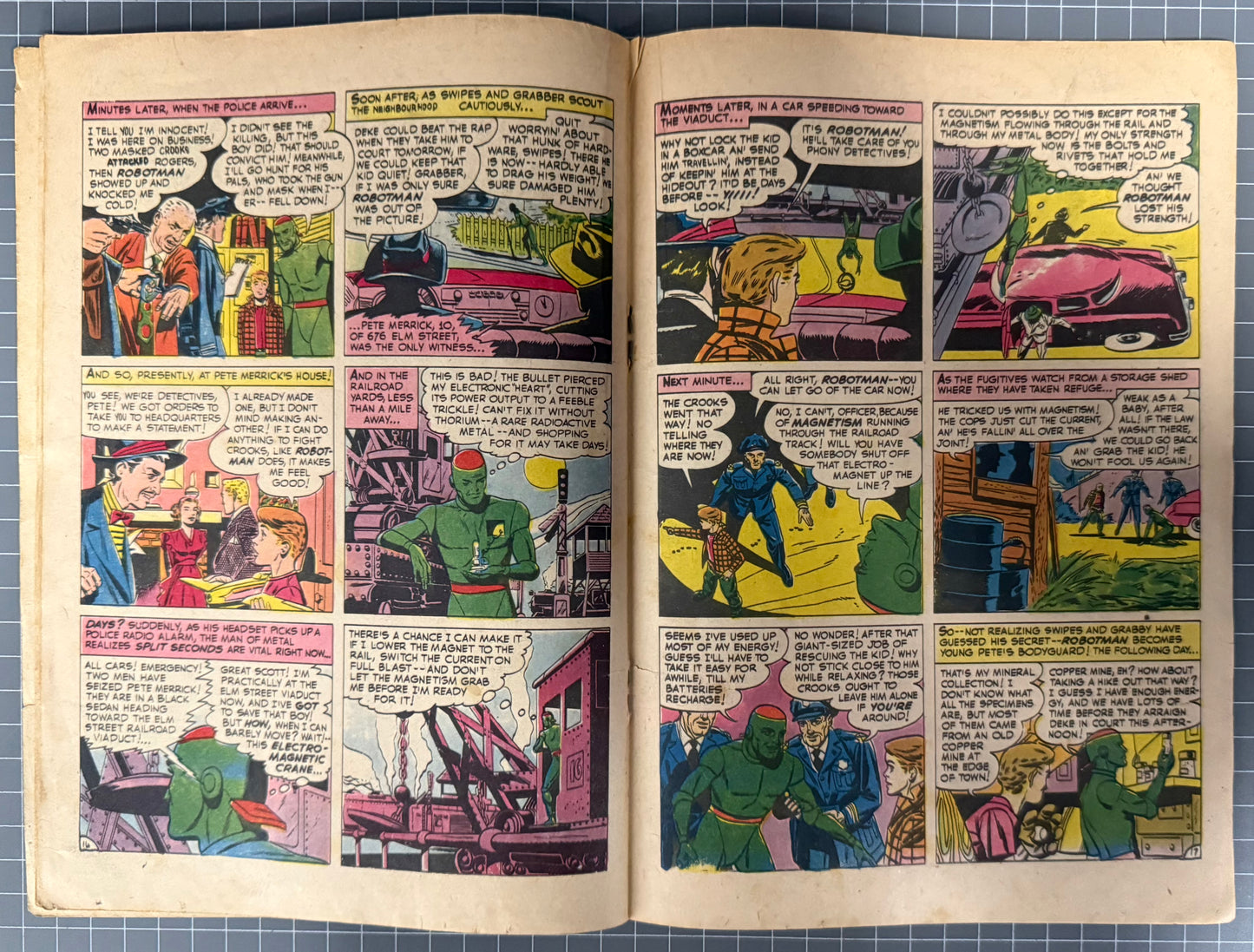 SUPERBOY #92 [COLOUR COMICS] AUSTRALIAN PRE-DECIMAL *SCARCE* 1956