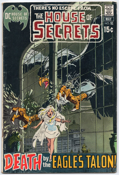 HOUSE OF SECRETS #91 [DC COMICS] DIRECT 1971 VG/FN