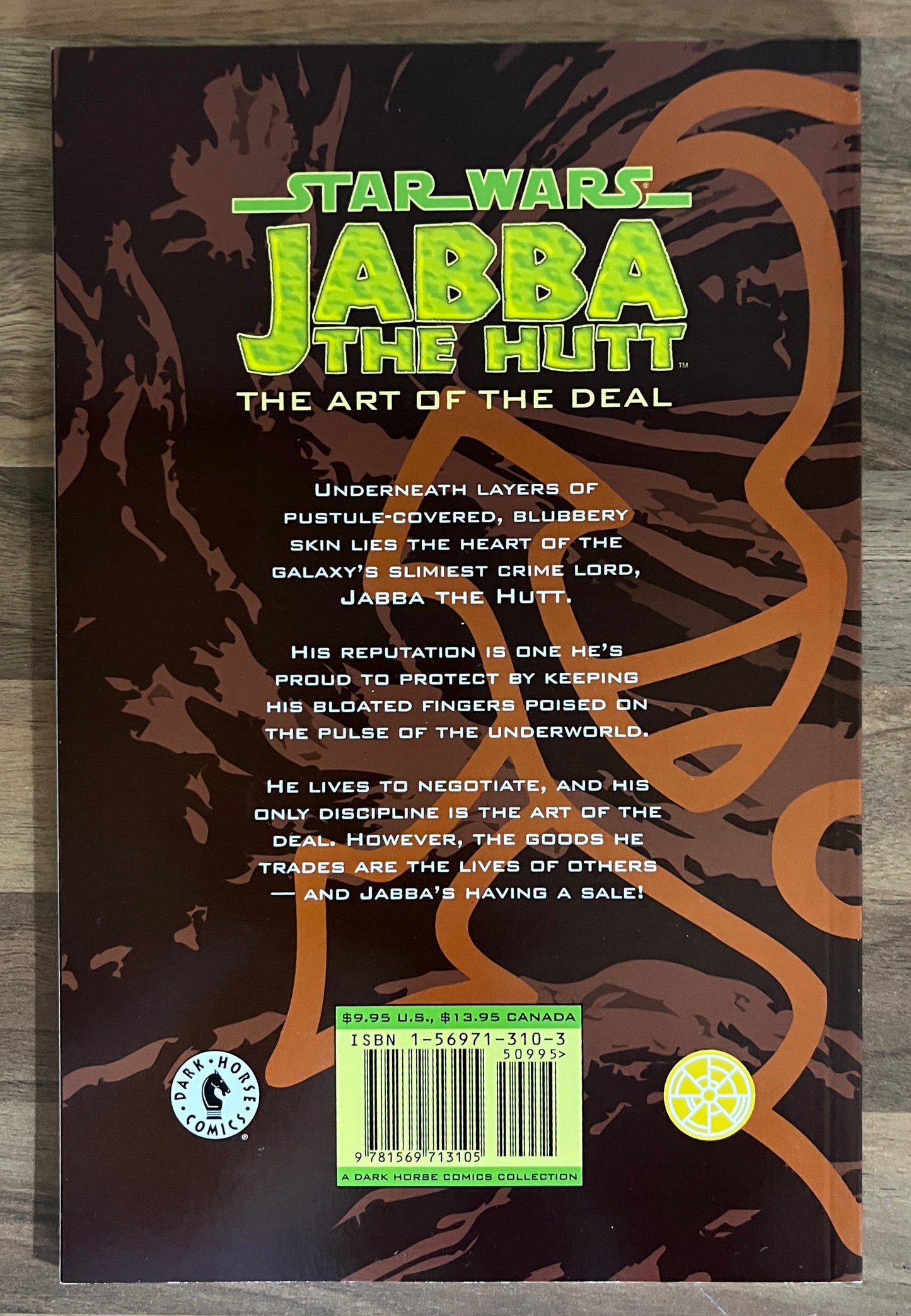 Star Wars: Jabba the Hutt - the Art of the Deal TPB Dark Horse, 1st Print, 1998