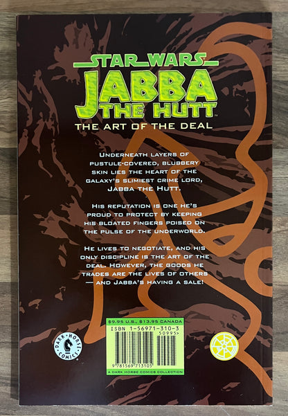 Star Wars: Jabba the Hutt - the Art of the Deal TPB Dark Horse, 1st Print, 1998