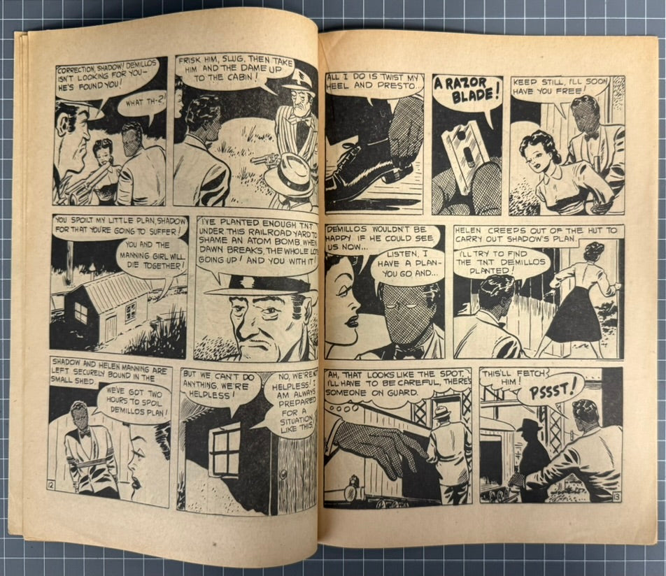 THE SHADOW #81 [TRICHO] AUSTRALIAN PRE-DECIMAL COMIC 1961