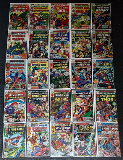 🔑 MARVEL TEAM-UP #1-150 + ANNUALS #1-7 COMPLETE SERIES 1972
