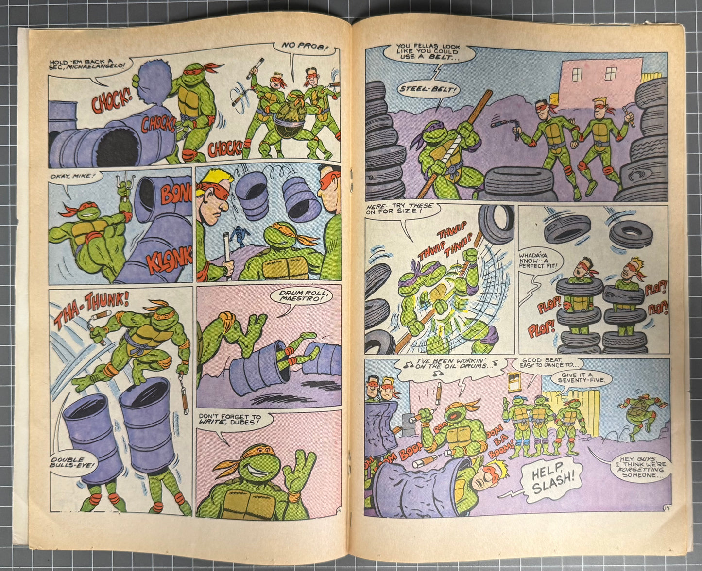 TEENAGE MUTANT NINJA TURTLES ADVENTURES #2 [ARCHIE] COMIC 1989 VG-