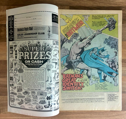 BATMAN #303 [DC COMICS] NEWSSTAND 1978 VF-