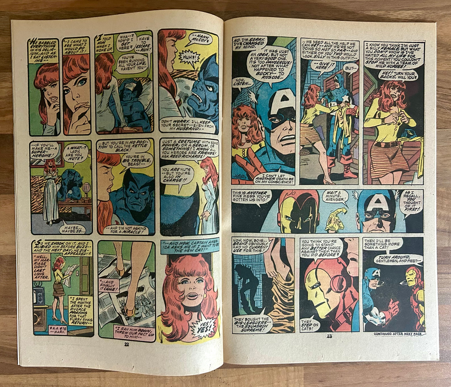 🔑 THE AVENGERS #144 [MARVEL COMICS] *HELLYCAT DEBUTS* 1976