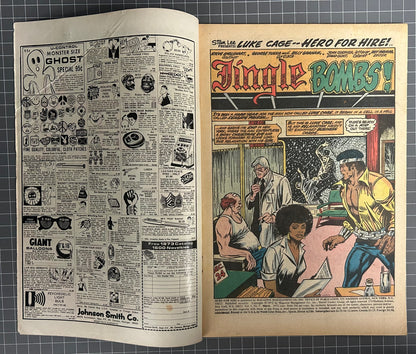 HERO FOR HIRE #7 [MARVEL COMICS] DIRECT 1973 VG-