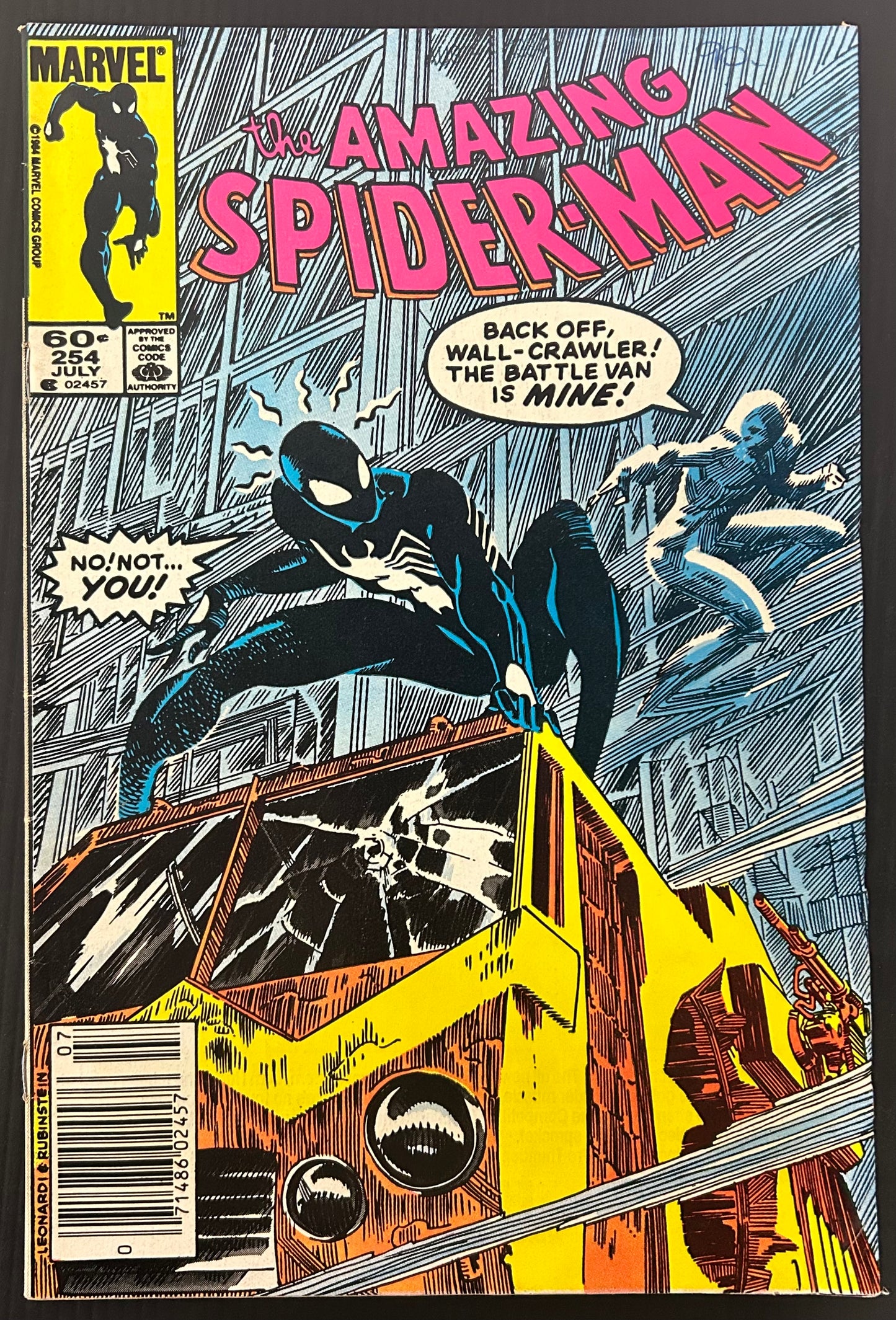 THE AMAZING SPIDER-MAN #254 [MARVEL COMICS] NEWSSTAND 1984 FN/VF