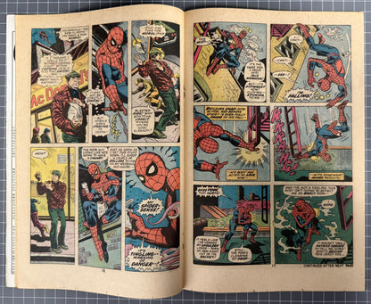 🔑 AMAZING SPIDER-MAN #141 [MARVEL COMICS] *1ST APP. 2ND MYSTERIO* 1975 VG/FN