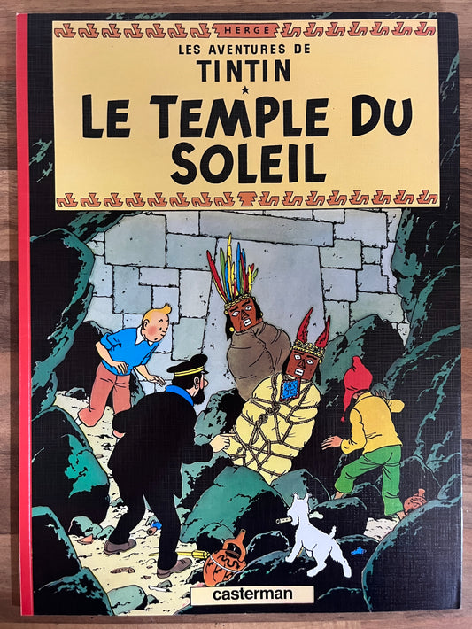 Les Aventures de Tintin: Le Temple Du Soleil - Herge, (Casterman 1999 promotional edition)