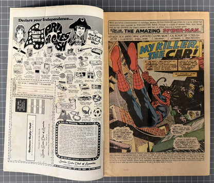 THE AMAZING SPIDER-MAN #160 [MARVEL COMICS] *JOHN ROMITA COVER* 1976 VG+