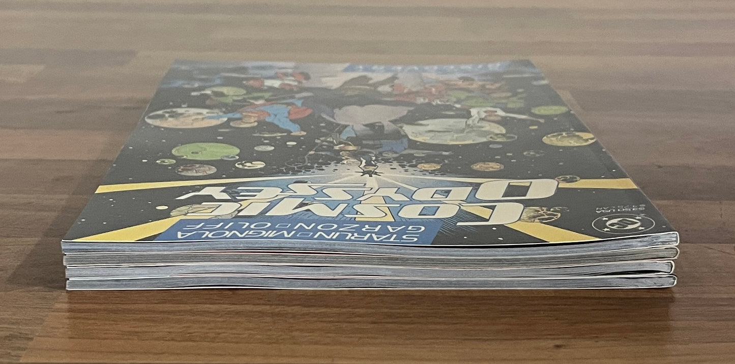 Cosmic Odyssey Books 1-4, Discovery, Disaster, Decisions, Death - Starlin 1988 DC