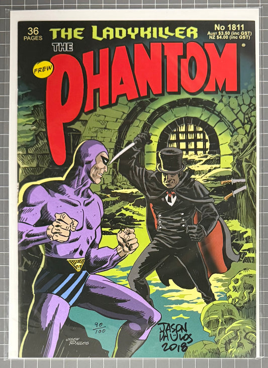 THE PHANTOM #1811 [FREW] ***SIGNED & LIMITED*** AUSTRALIAN COMIC 2018 NM