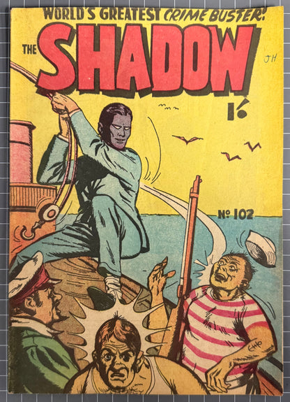 THE SHADOW #102 [TRICHO] AUSTRALIAN PRE-DECIMAL COMIC 1963