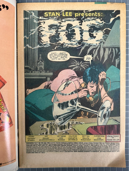 🔑 DAREDEVIL #220 [MARVEL COMICS] DIRECT *HEATHER GLEN'S DEATH* 1985 VG/FN