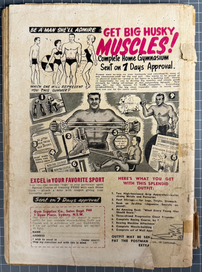 GIANTSIZE COMIC WITH THE PHANTOM #2 (FREW) AUSTRALIAN *SCARCE* PRE-DECIMAL 1957