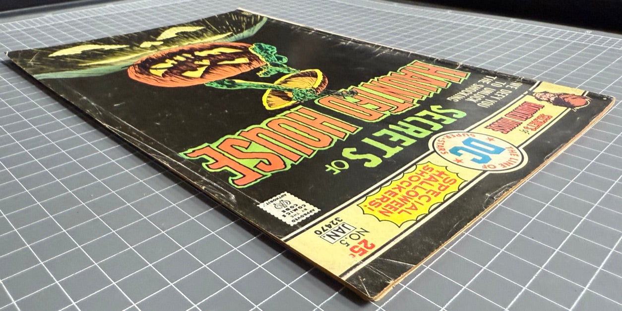 🔑 SECRETS OF HOUSE HAUNTED HOUSE #5 (DC) BERNIE WRIGHTSON HALLOWEEN COMIC 1975