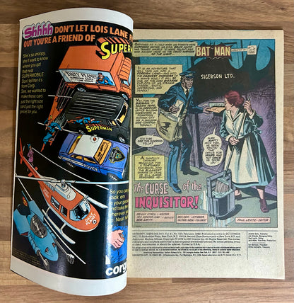 BATMAN #320 [DC COMICS] NEWSSTAND *INQUISITOR DEBUT* 1980 VF