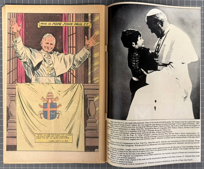 THE LIFE OF POPE JOHN PAUL II #1 [MARVEL COMICS] 1982 VG/FN