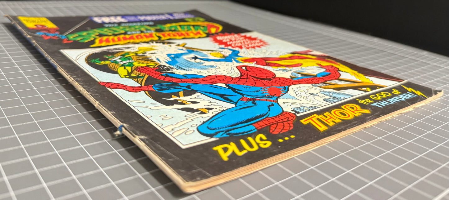 🔑 THE AMAZING SPIDER-MAN #2 + POSTER [NEWTON COMICS] AUSTRALIAN MARVEL 1975