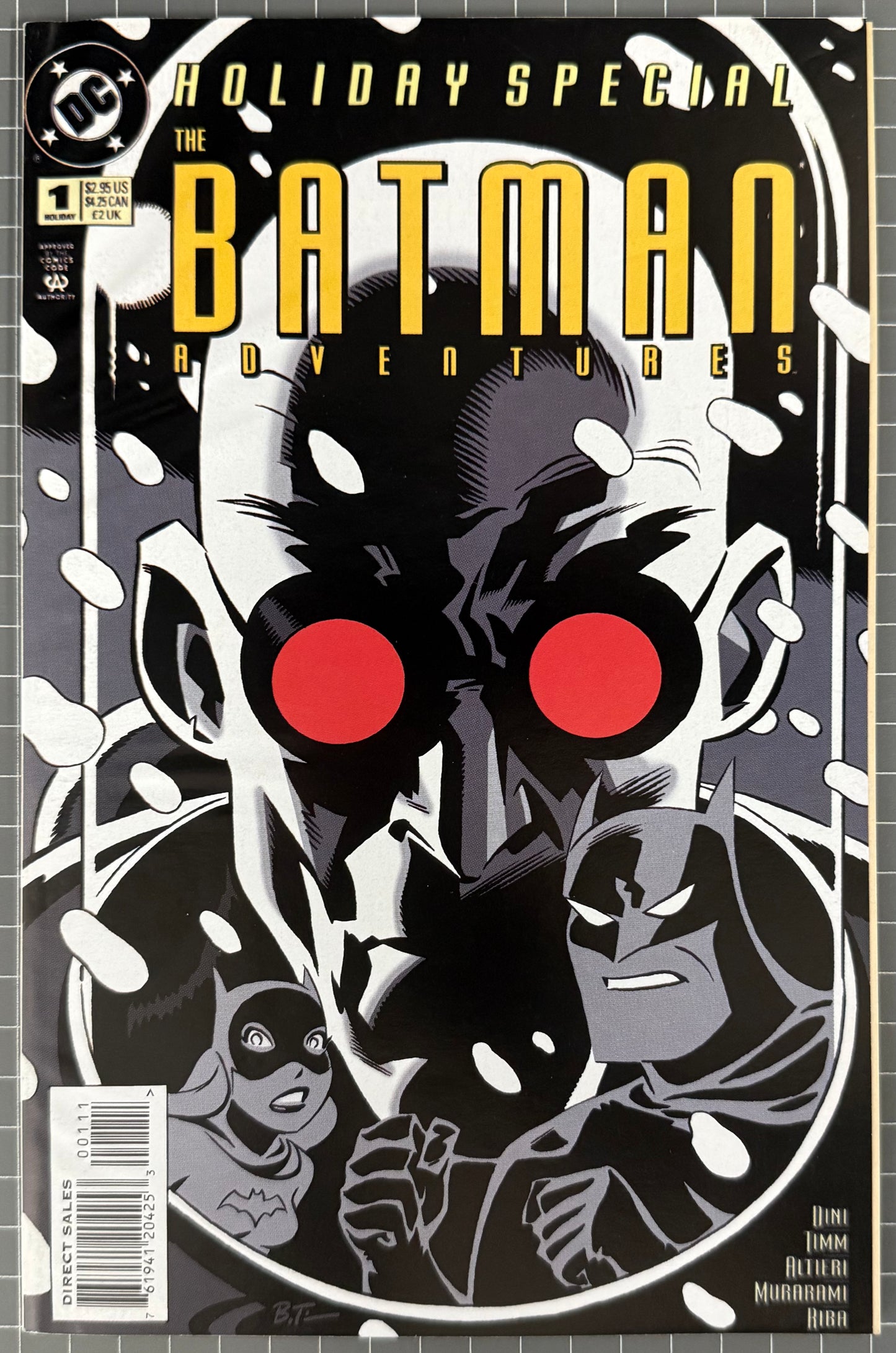 🔑 THE BATMAN ADVENTURES HOLIDAY SPECIAL #1 [DC] *HARLEY QUINN* COMIC 1995