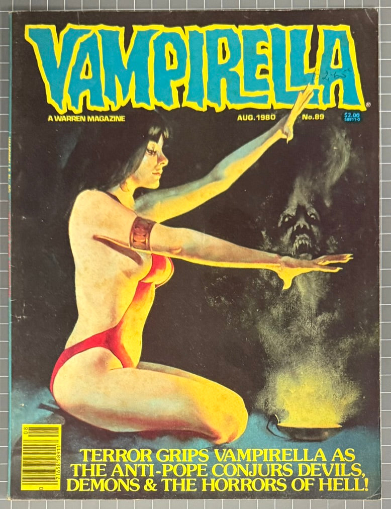 VAMPIRELLA #89 [WARREN] HORROR MAGAZINE 1980 FN
