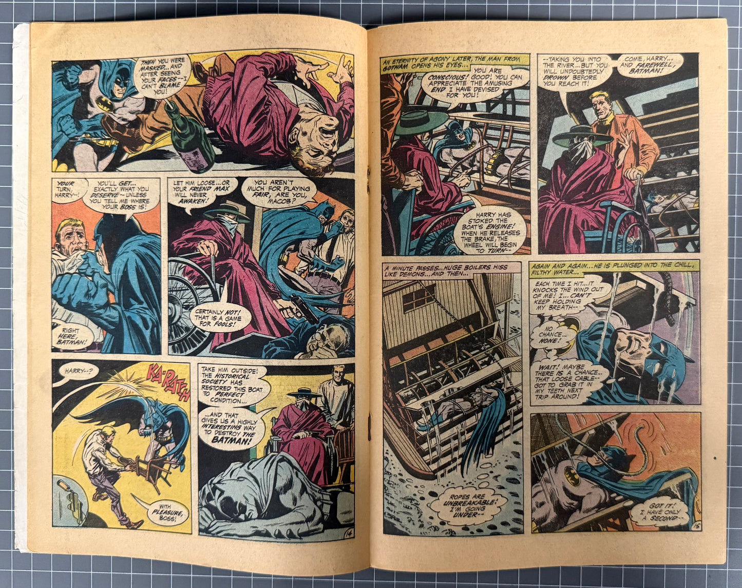BATMAN #224 [DC COMICS] ***NEAL ADAMS COVER*** 1970 GD/VG