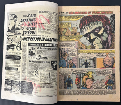 FRANKENSTEIN #6 [MARVEL COMICS] DIRECT 1973 GD