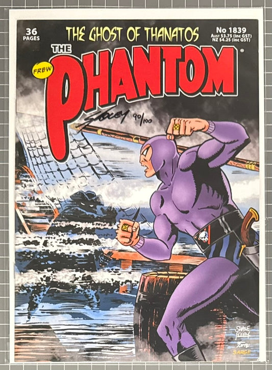 THE PHANTOM #1839 [FREW] ***SIGNED & LIMITED*** AUSTRALIAN COMIC 2019 NM
