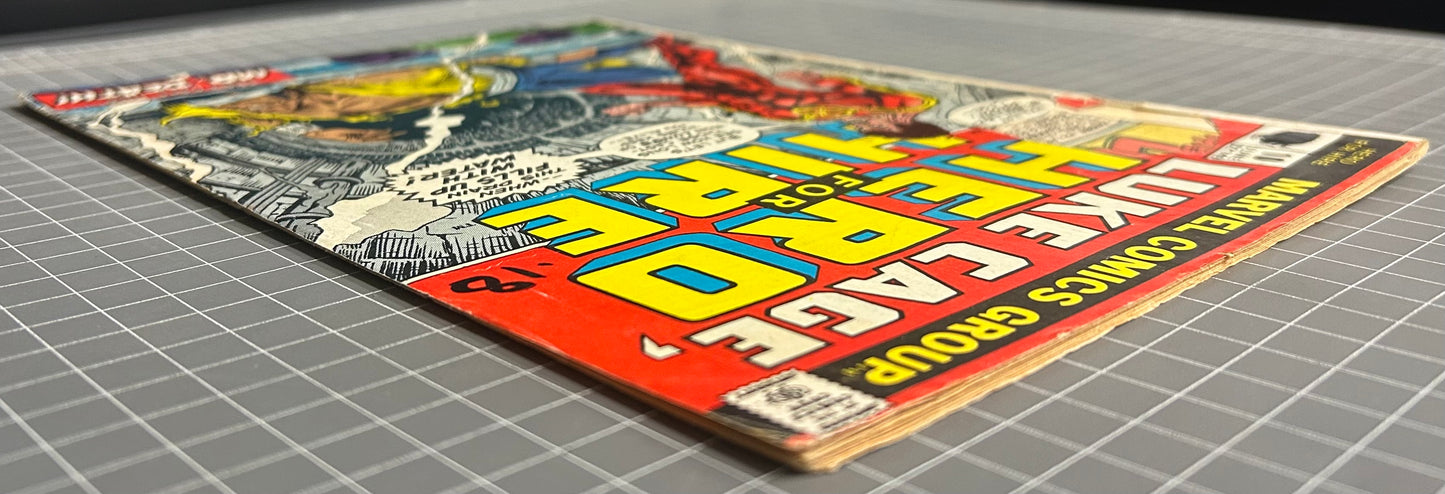 HERO FOR HIRE #10 [MARVEL COMICS] DIRECT 1973 FN-