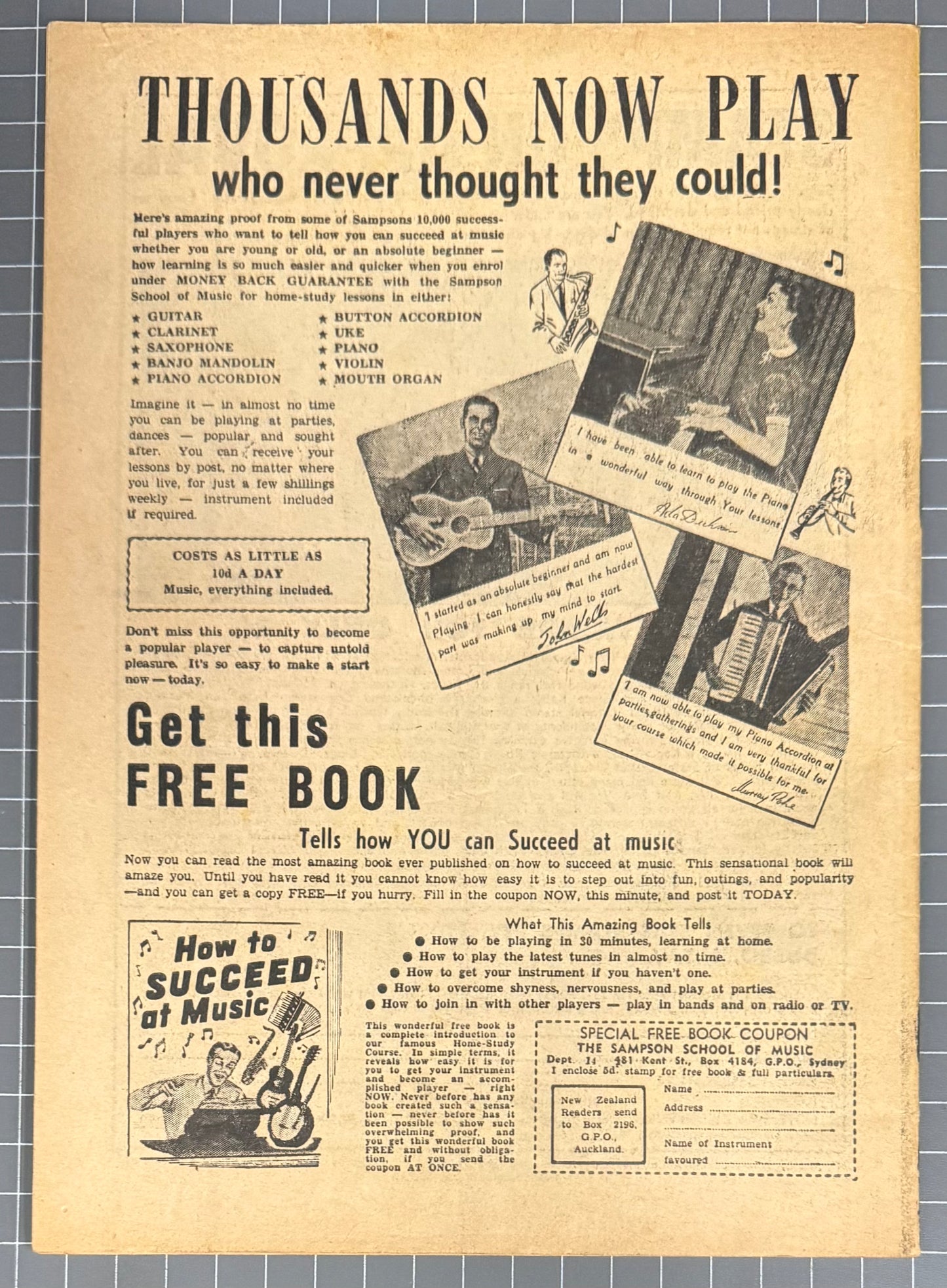THE SHADOW #92 [TRICHO] AUSTRALIAN PRE-DECIMAL COMIC 1962