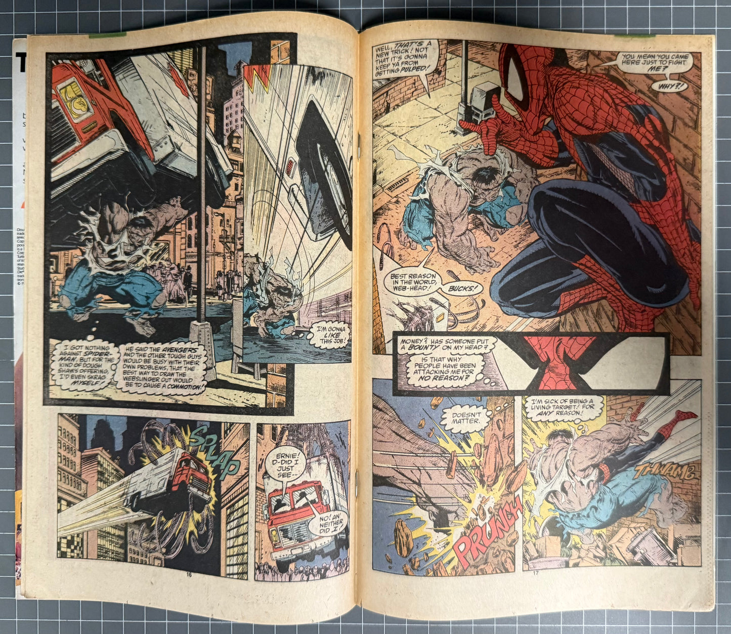 🔑 AMAZING SPIDER-MAN #328 [MARVEL COMICS] *TODD MCFARLANE COVER* 1990 FN+