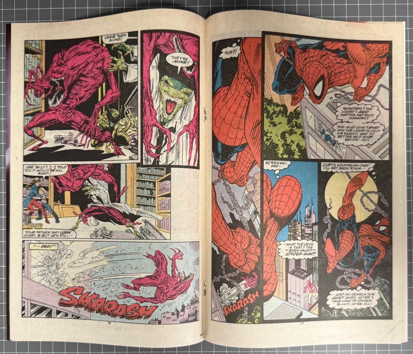 THE AMAZING SPIDER-MAN #313 [MARVEL COMICS] DIRECT 1989 VF/NM