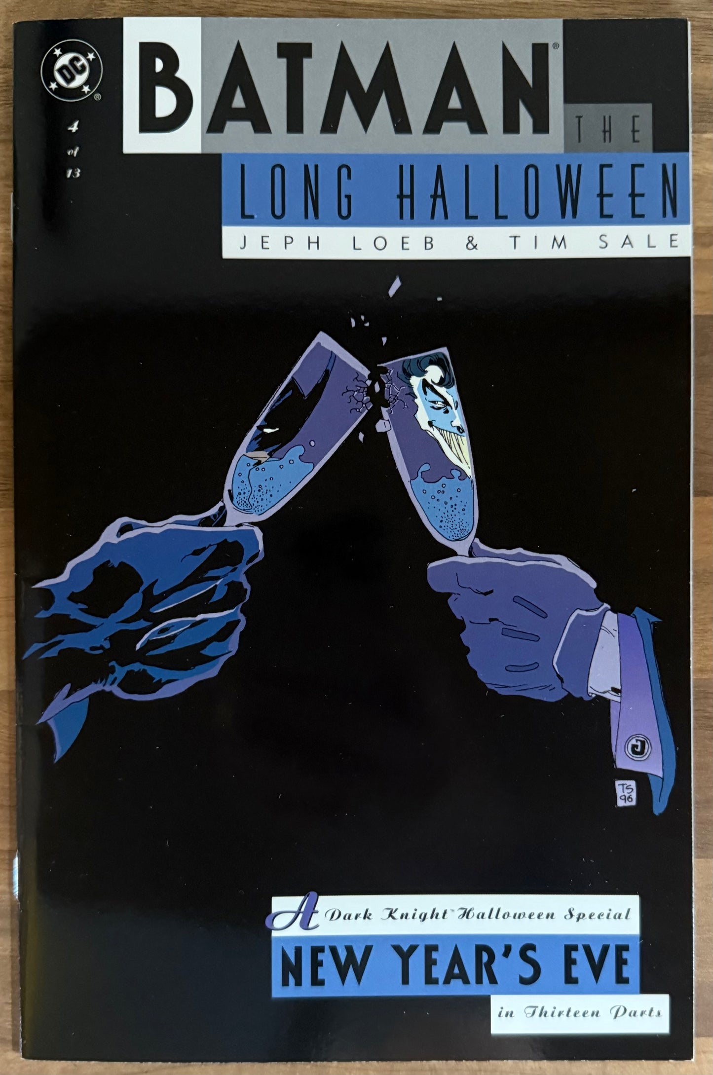 🔑 BATMAN: THE LONG HALLOWEEN #4 [DC COMICS] *JOKER* 1997 NM-