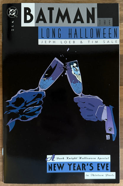 🔑 BATMAN: THE LONG HALLOWEEN #4 [DC COMICS] *JOKER* 1997 NM-