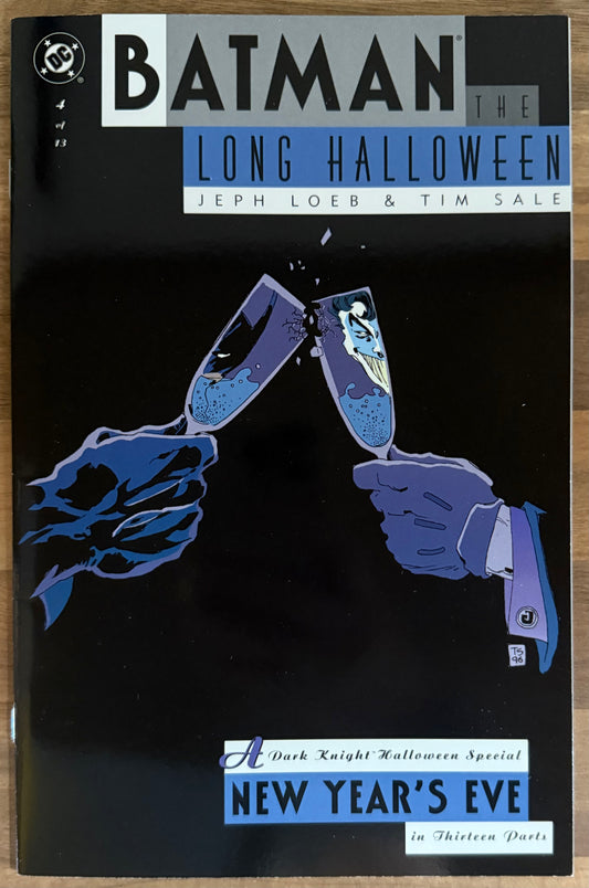 🔑 BATMAN: THE LONG HALLOWEEN #4 [DC COMICS] *JOKER* 1997 NM-