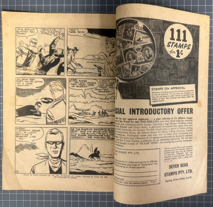 PHANTOM RANGER #144 [TRICHO PUBLICATIONS] AUSTRALIAN PRE-DECIMAL COMIC 1961