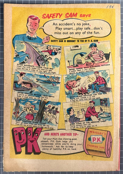 SUPER ADVENTURE COMIC #84 [COLOUR COMICS] AUSTRALIAN PRE-DECIMAL *SCARCE* 1957