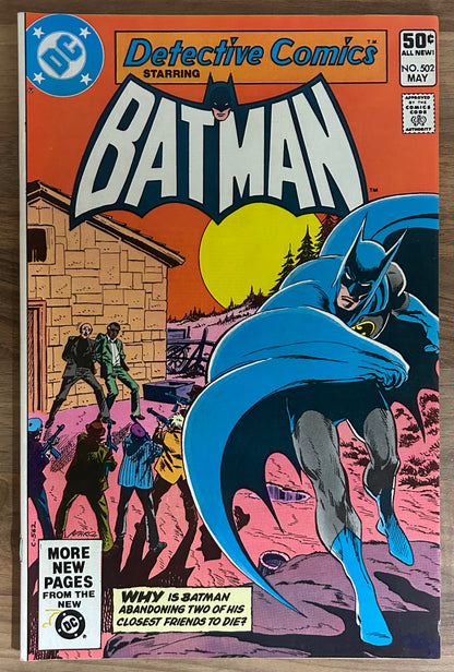DETECTIVE COMICS #502 [DC COMICS] DIRECT 1981 VF/NM
