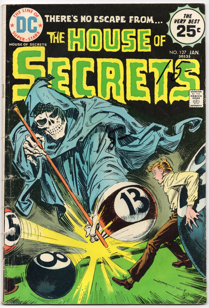 HOUSE OF SECRETS #127 [DC COMICS] DIRECT 1975 VG-