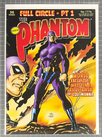 THE PHANTOM #1776 [FREW] ***SIGNED & LIMITED*** AUSTRALIAN COMIC 2017 NM