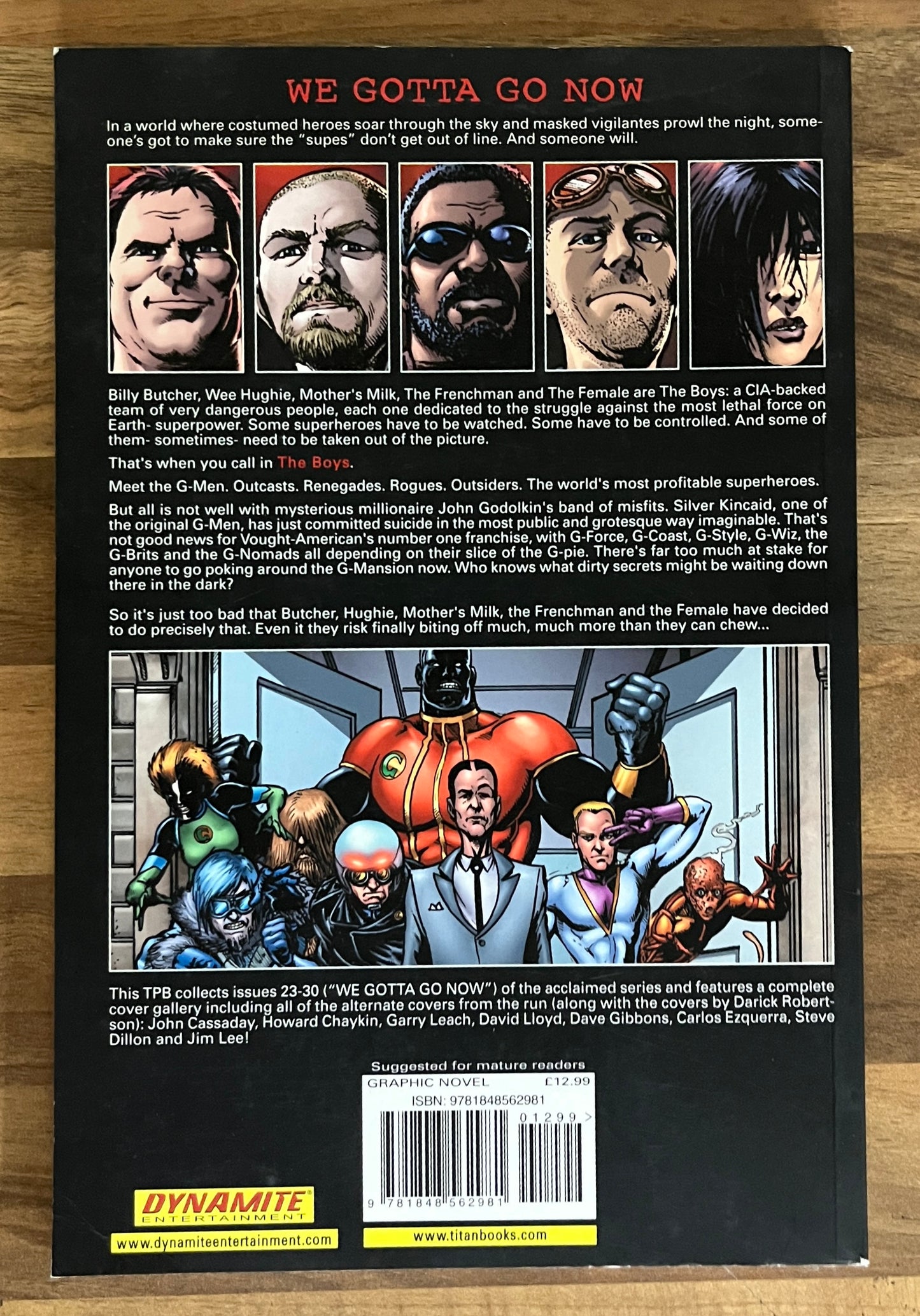 The Boys: Volume Four WE GOTTA GO NOW Garth Ennis, 1st Edition TPB Titan Bks
