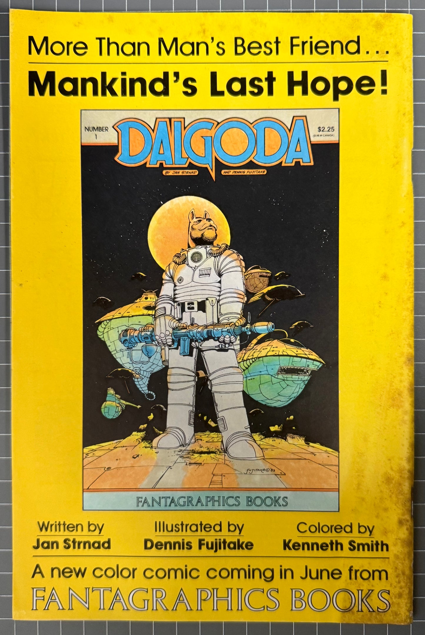 🔑 AMAZING HEROES #45 [FANTOGRAPHICS] *1ST ART TMNT* 1984 VG+