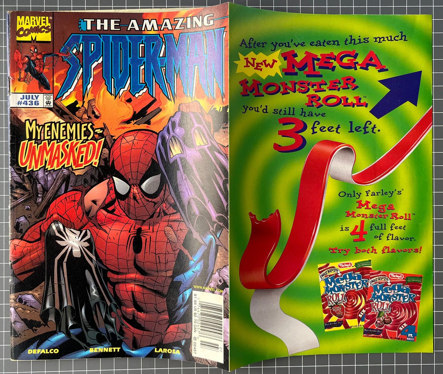 THE AMAZING SPIDER-MAN #436 [MARVEL COMICS] NEWSSTAND 1998 VG