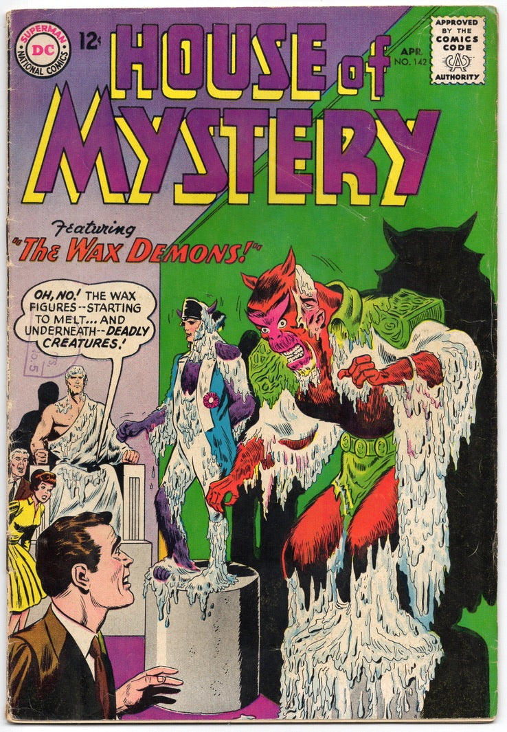 HOUSE OF MYSTERY #142 [DC COMICS] DIRECT 1964 VG+