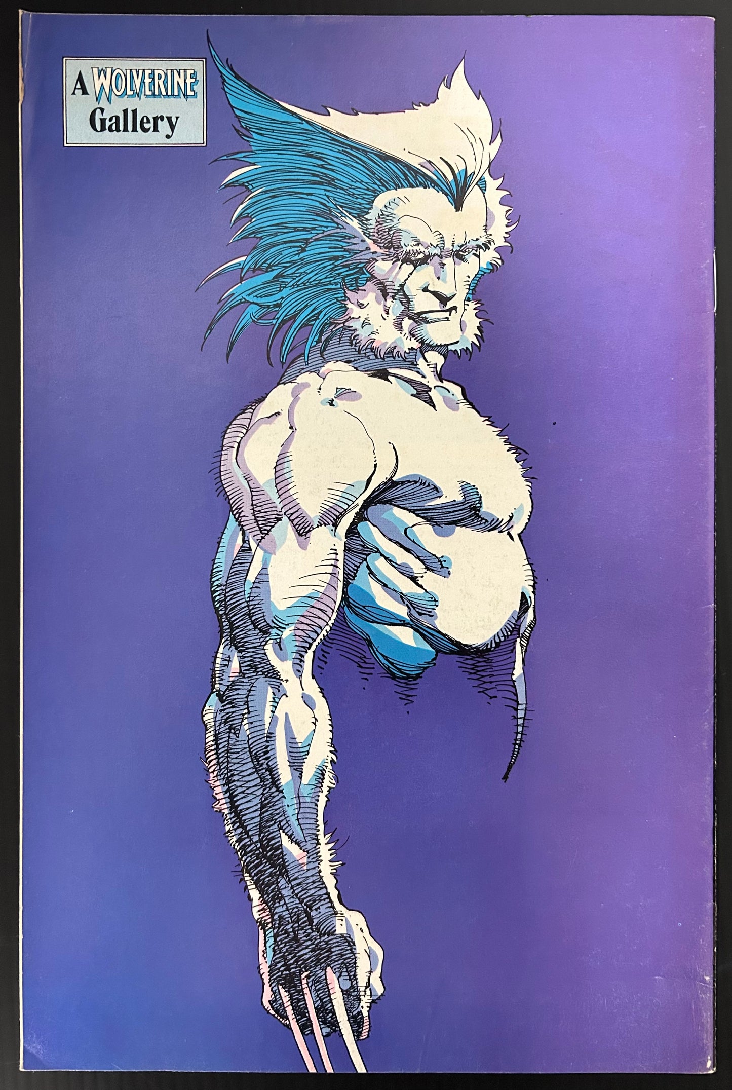🔑 WOLVERINE #4 [MARVEL COMICS] DIRECT COMIC 1989 FN/VF