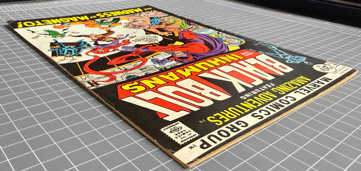 AMAZING ADVENTURES #9 [MARVEL COMICS] *INHUMANS & BLACK BOLT* 1971 VG/FN