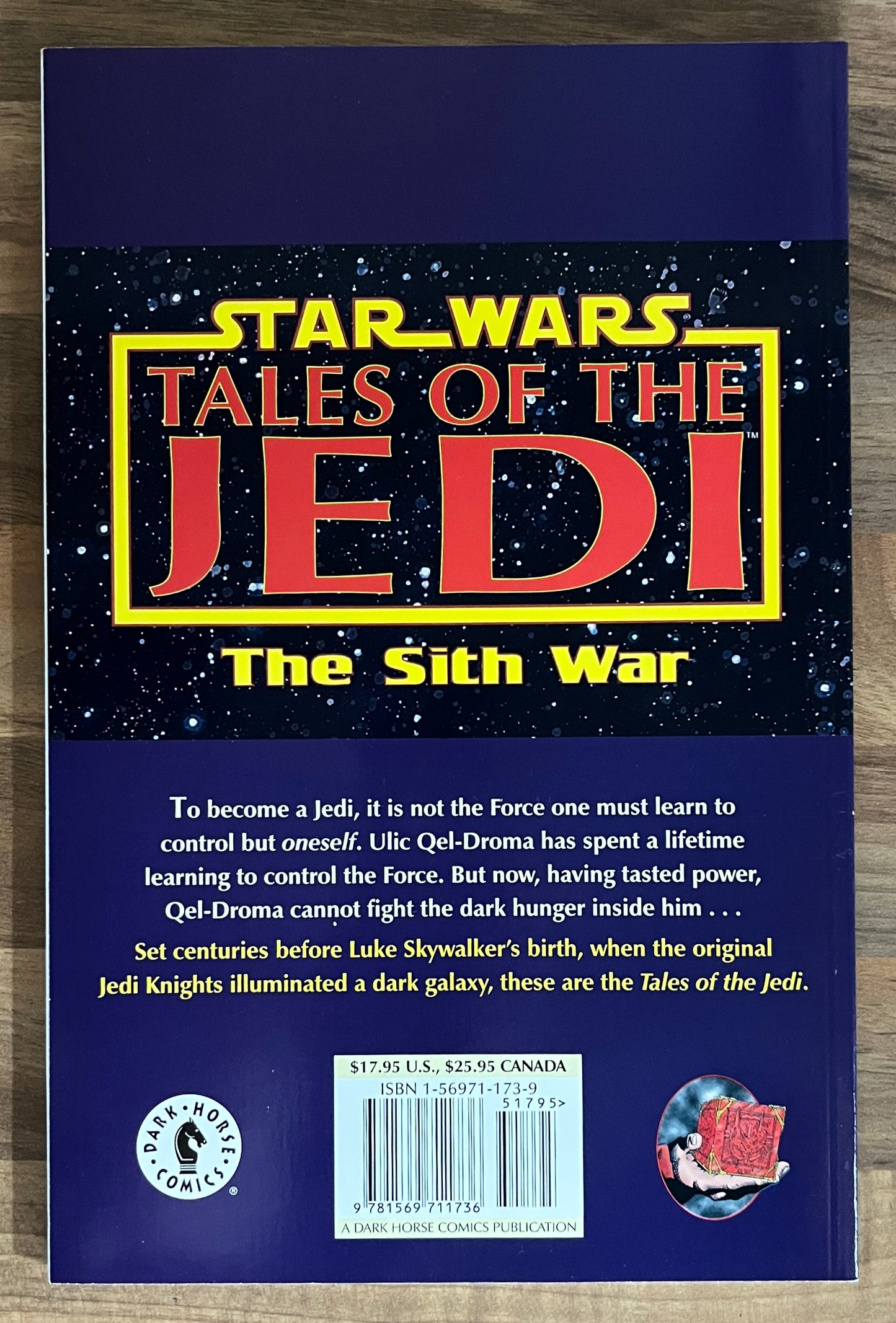 Star Wars: Tales of the Jedi - The Sith War TPB 1st Edition Dark Horse Comics