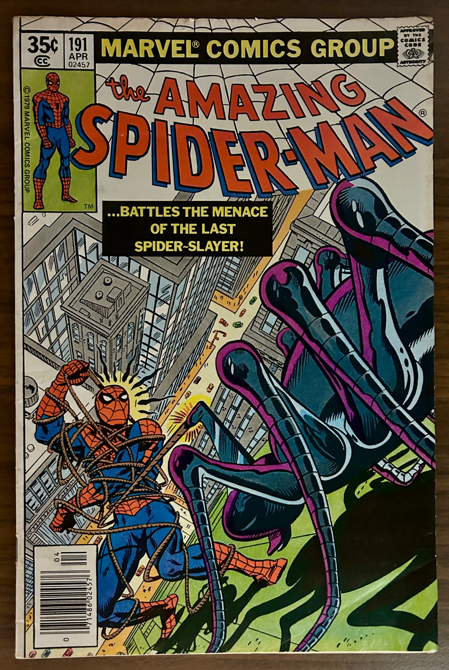THE AMAZING SPIDER-MAN #191 [MARVEL COMICS] NEWSSTAND 1979
